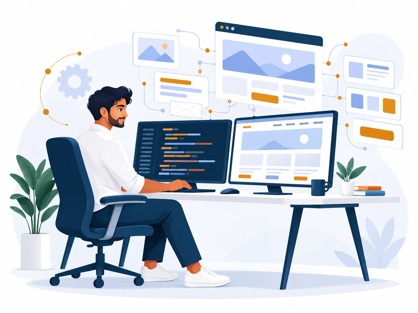 development services illustration