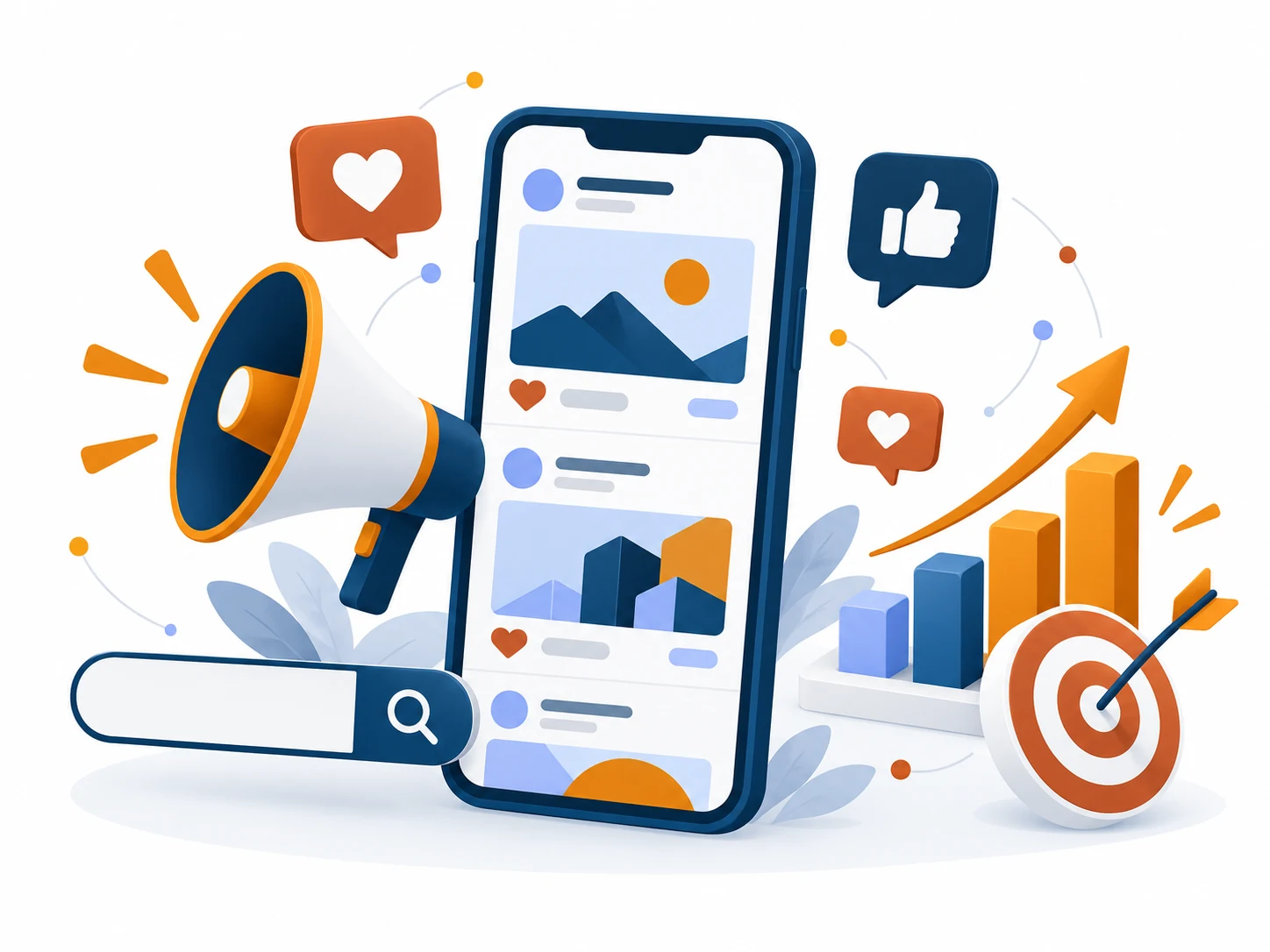 marketing services illustration
